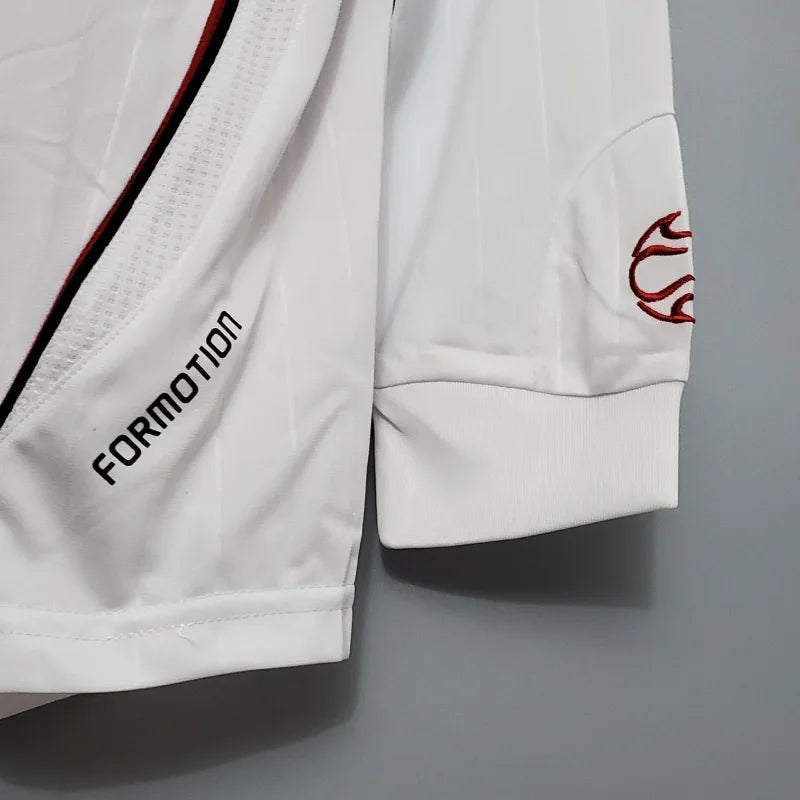 Camiseta Clásica AC Milán Visitante Manga Larga 2006-07