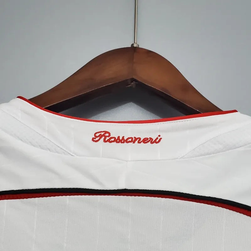 Camiseta Clásica AC Milán Visitante Manga Larga 2006-07
