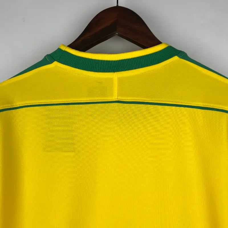 Camiseta Clásica Brasil Manga Larga 1998