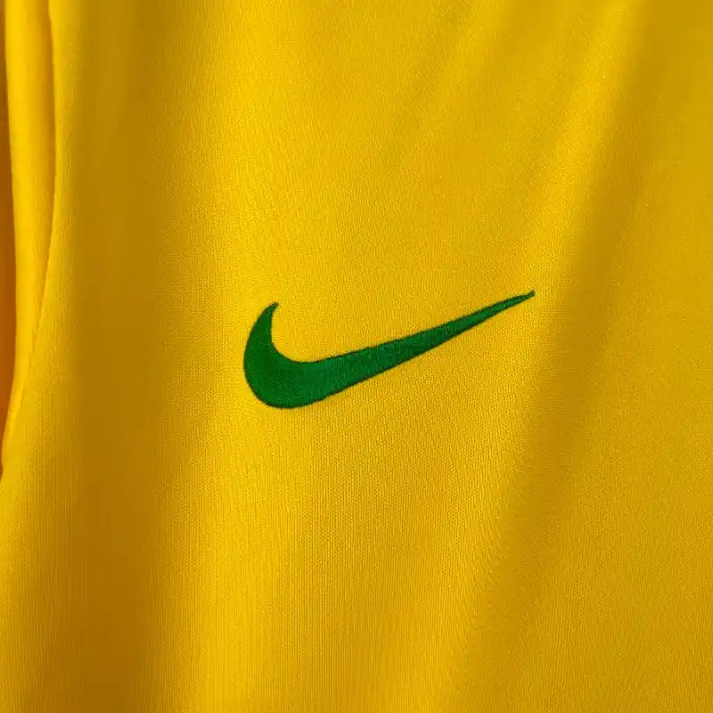Camiseta Clásica Brasil Manga Larga 1998