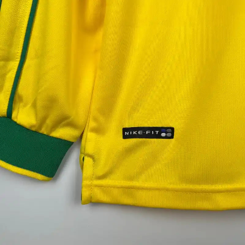 Camiseta Clásica Brasil Manga Larga 1998