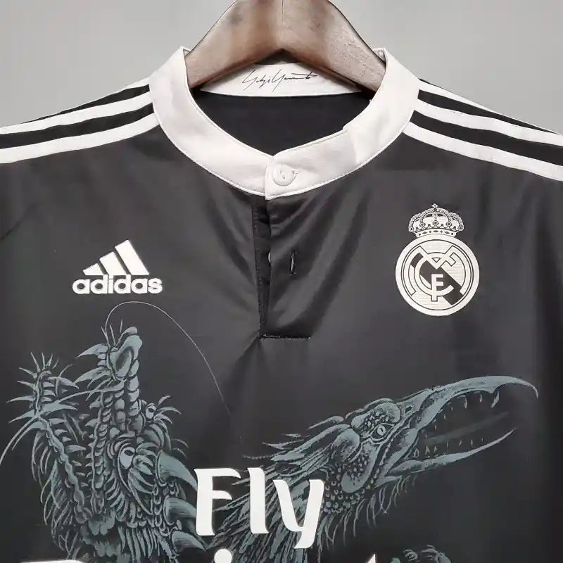 Camiseta Clásica Real Madrid Visitante (3ª) Manga Larga 2014-15