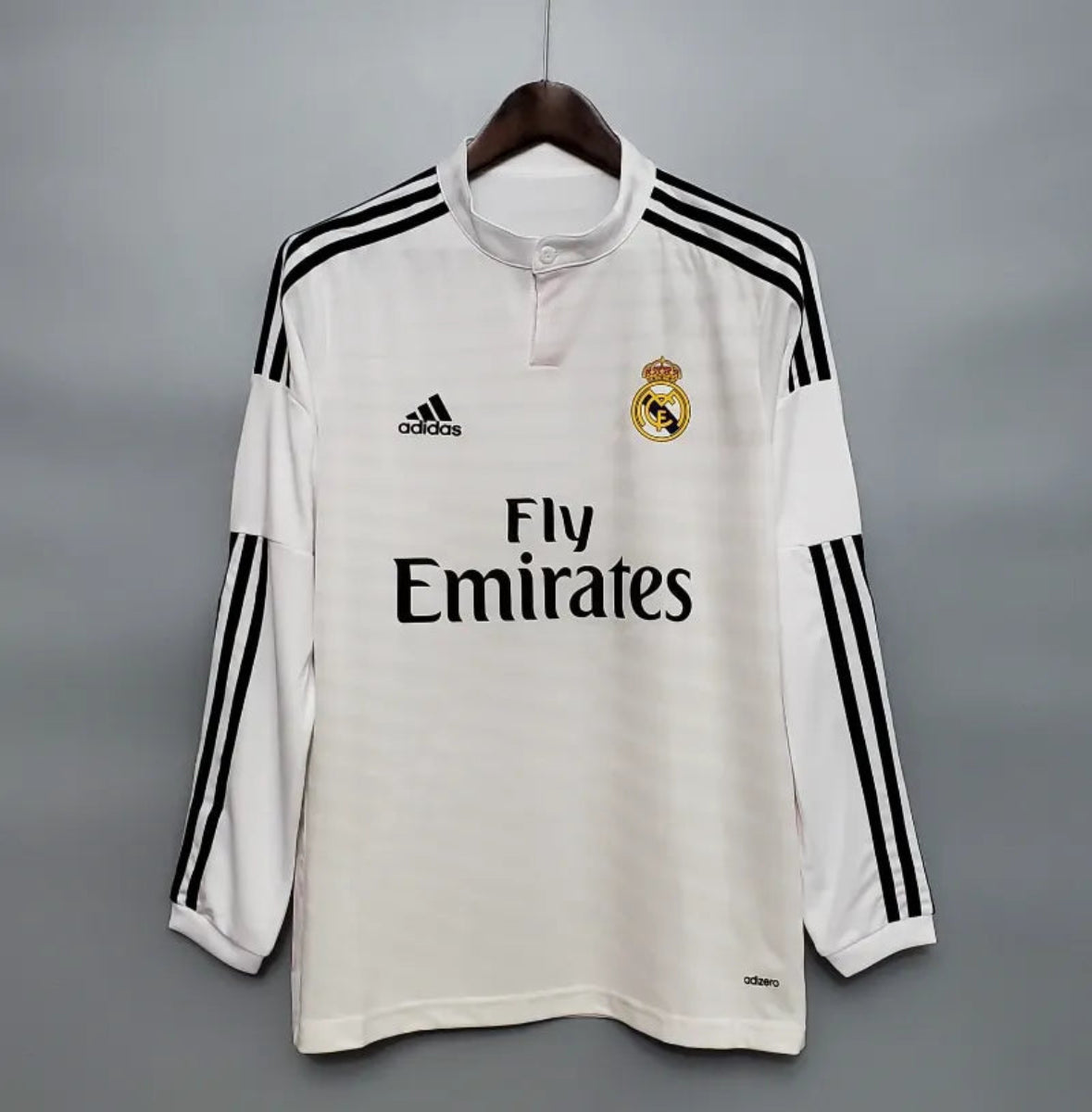 Camiseta Clásica Real Madrid Manga Larga 2014-15