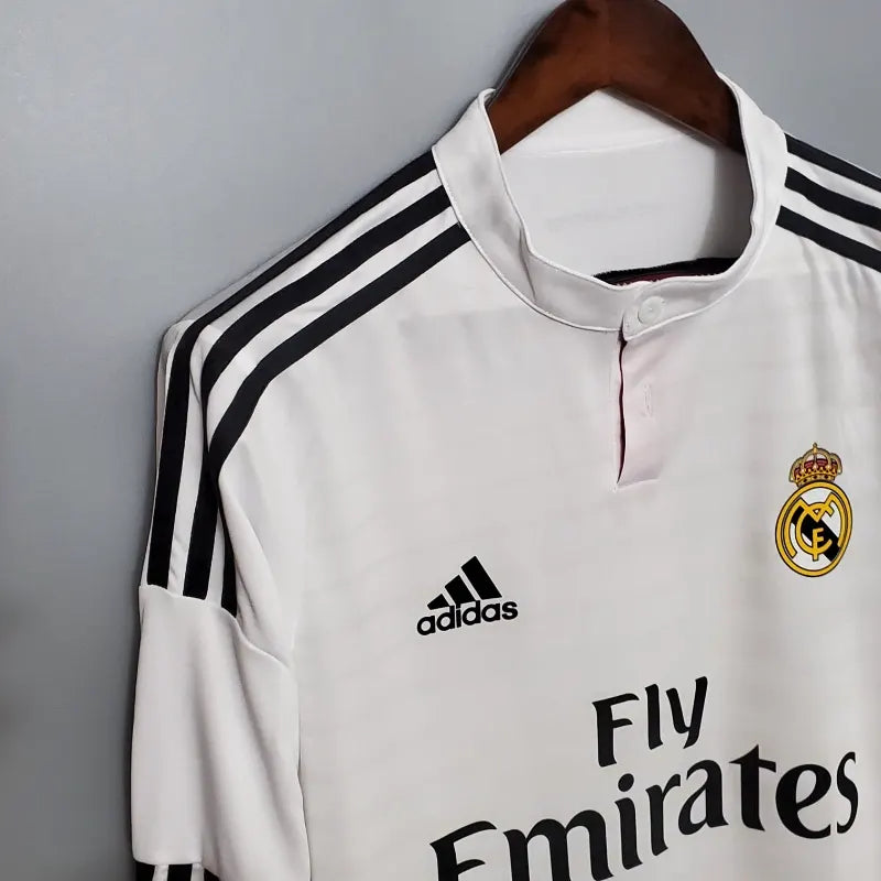 Camiseta Clásica Real Madrid Manga Larga 2014-15