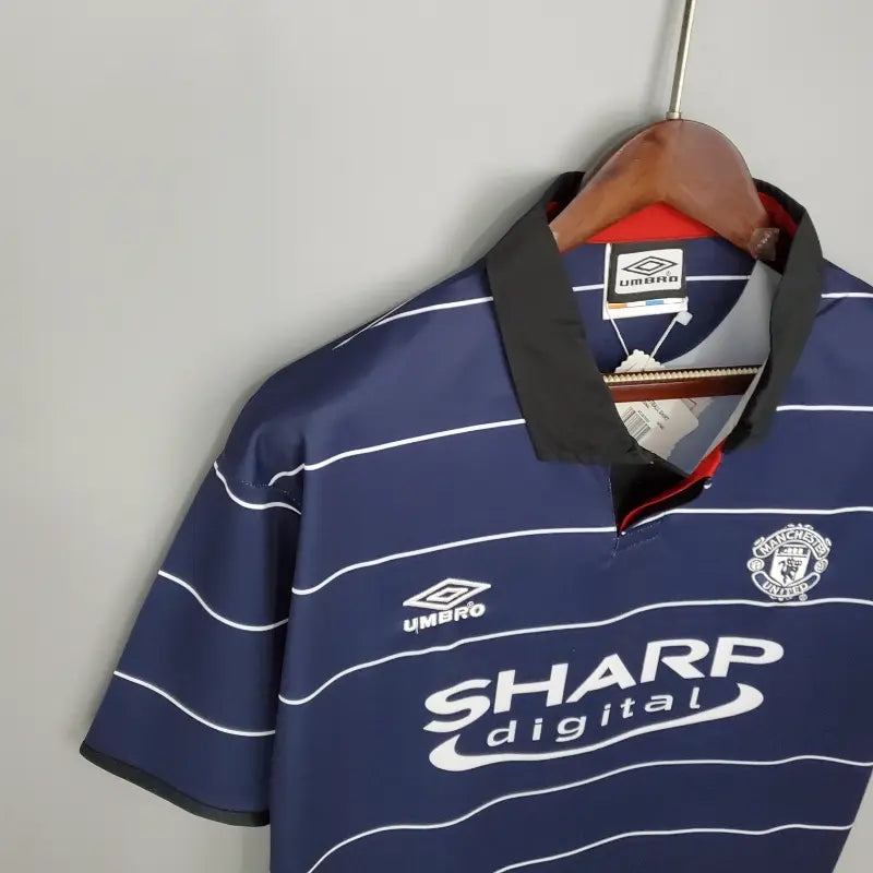 Camiseta Clásica Manchester United FC Visitante 1999-00