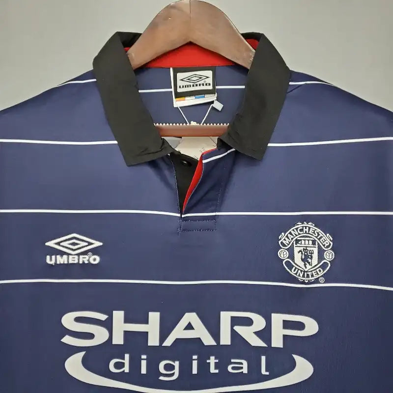 Camiseta Clásica Manchester United FC Visitante 1999-00