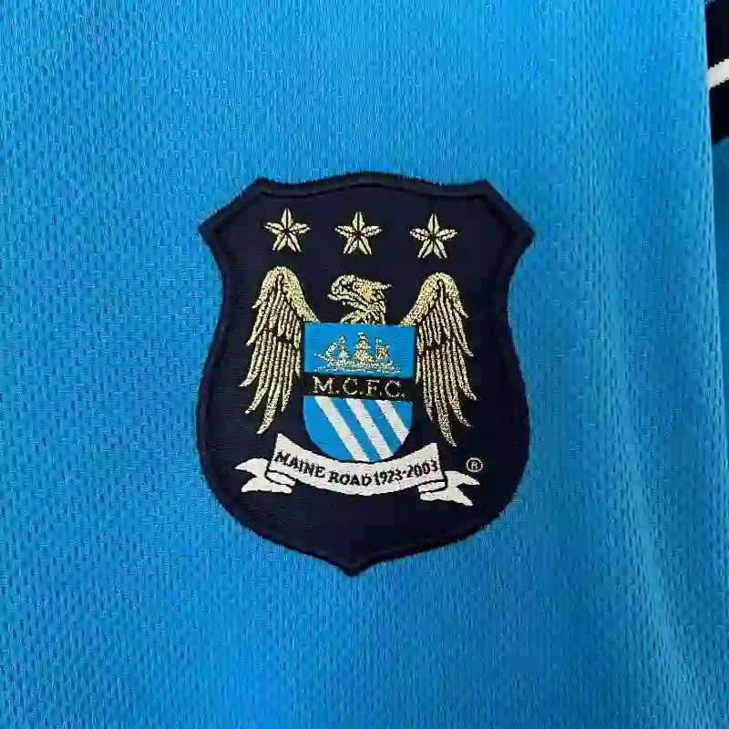 Camiseta Clásica Manchester City FC 2001-02