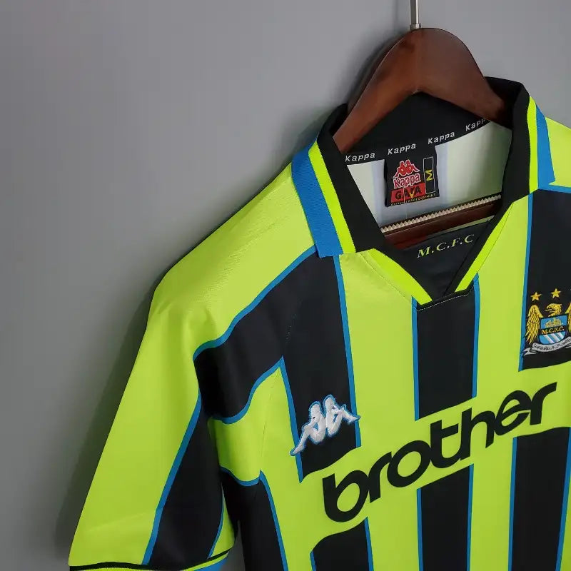 Camiseta Clásica Manchester City FC Visitante 1998-99
