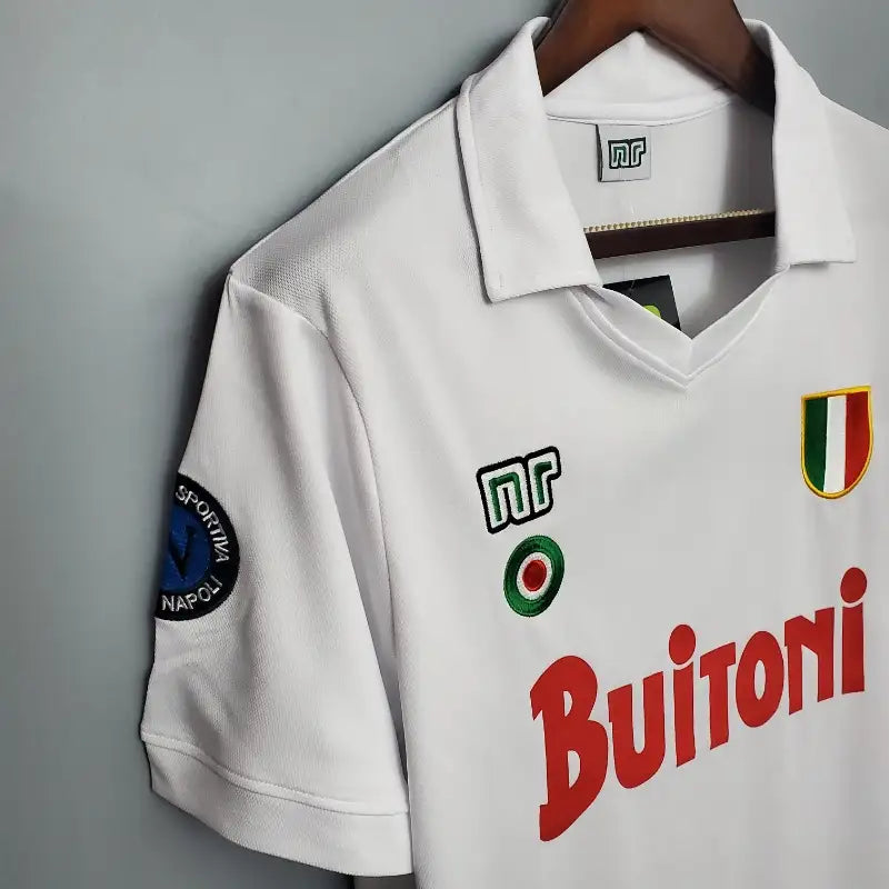 Camiseta Clásica Maradona SSC Nápoles Visitante 1987-88