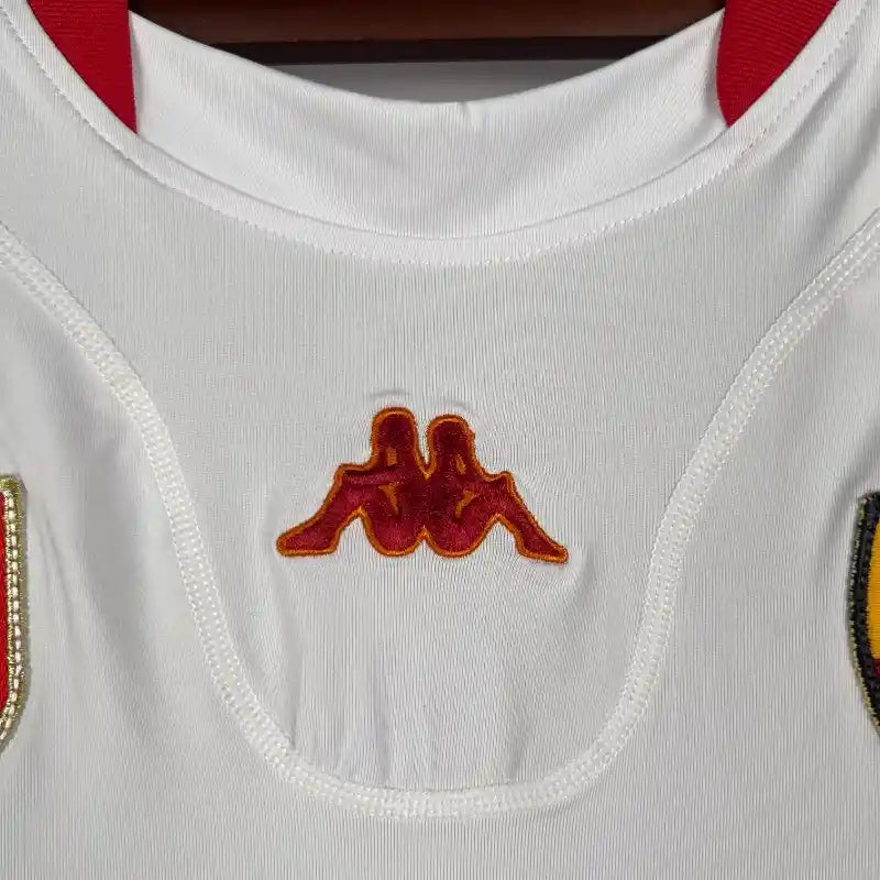 Camiseta Clásica AC Roma Visitante 2001-02