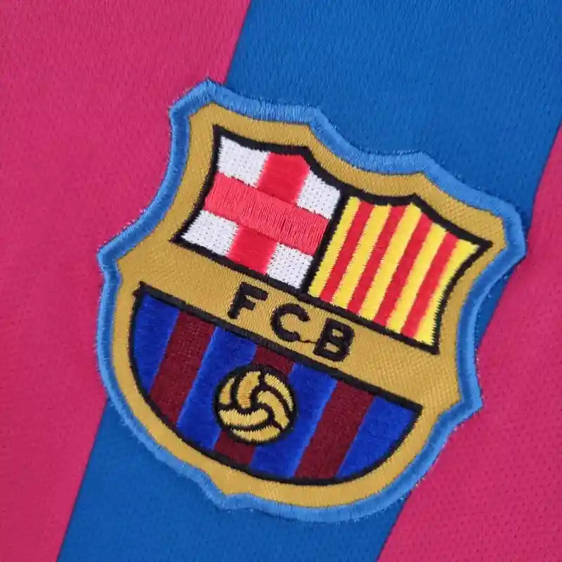 Camiseta Clásica FC Barcelona Manga Larga 2005-06