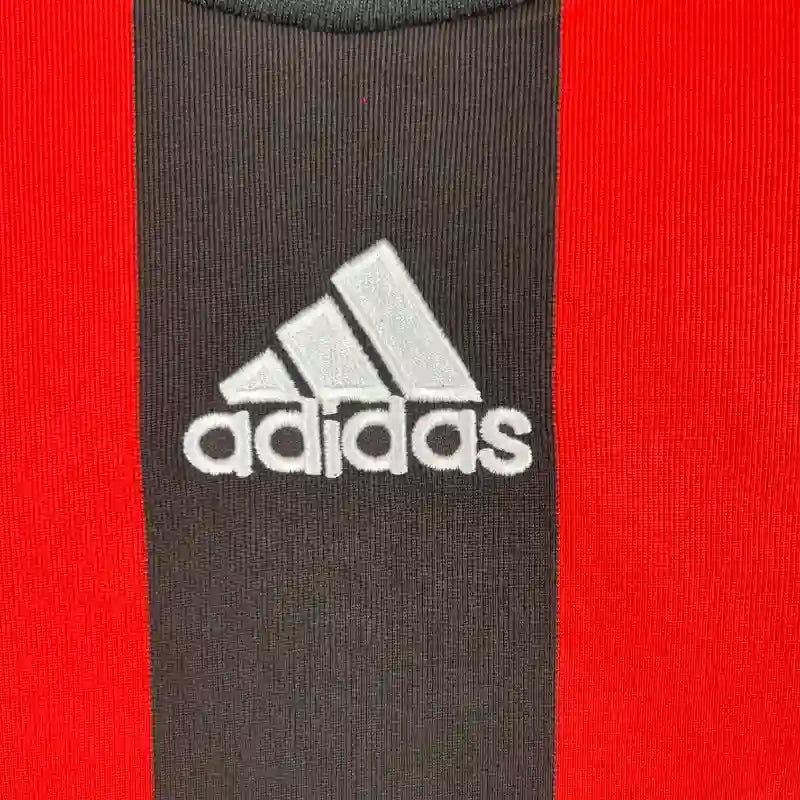 Camiseta Clásica AC Milán Manga Larga 2008-09