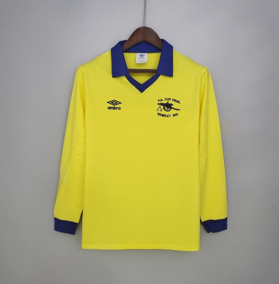 Camiseta Clásica Arsenal FC Visitante Manga Larga 1971-79