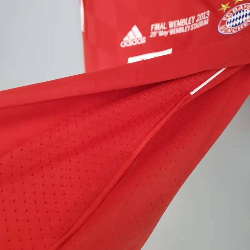 Camiseta Clásica FC Bayern Múnich Chanmpions League Manga Larga 2013-14