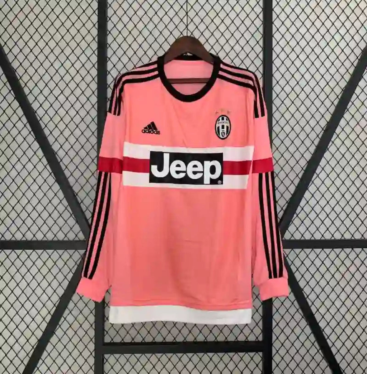 Camiseta Clásica Juventus de Turín Visitante Manga Larga 2015-16