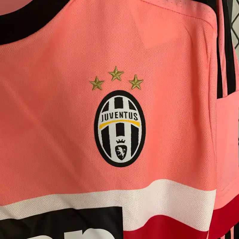 Camiseta Clásica Juventus de Turín Visitante Manga Larga 2015-16