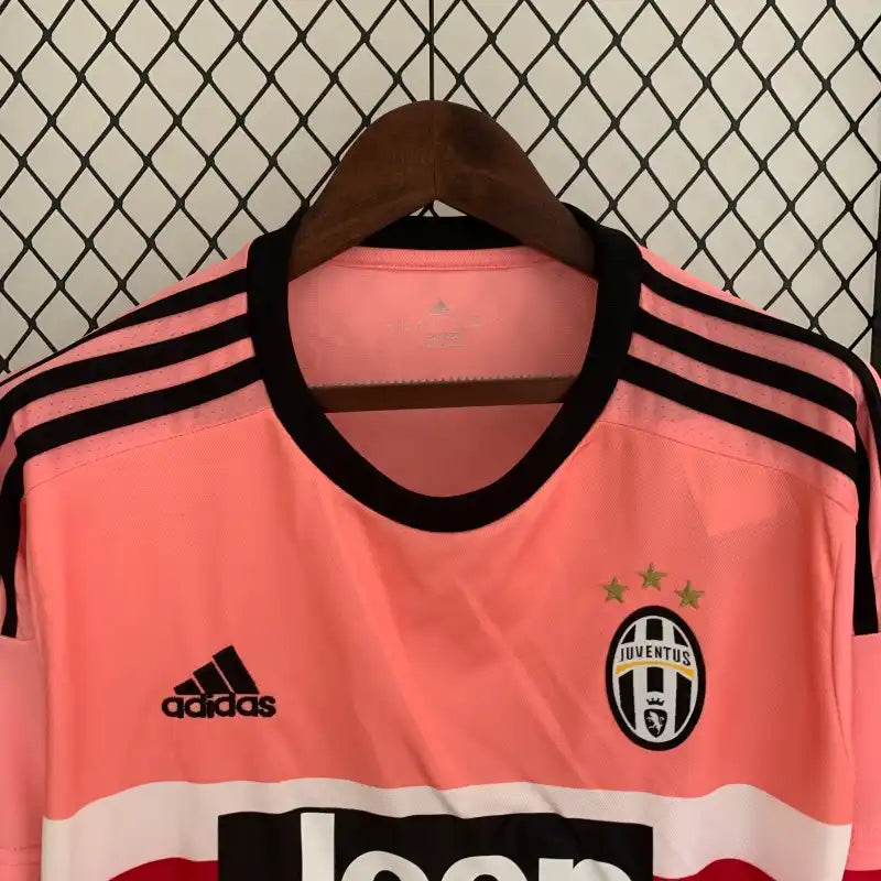 Camiseta Clásica Juventus de Turín Visitante Manga Larga 2015-16