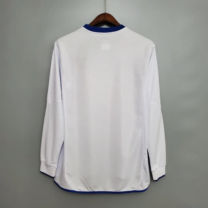 Camiseta Clásica Chelsea FC Visitante Manga Larga 2003-05