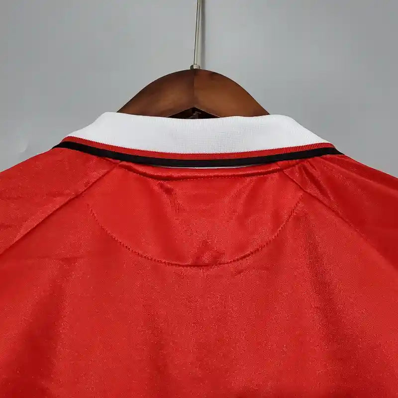 Camiseta Clásica Manchester United FC Manga Larga 1999-00