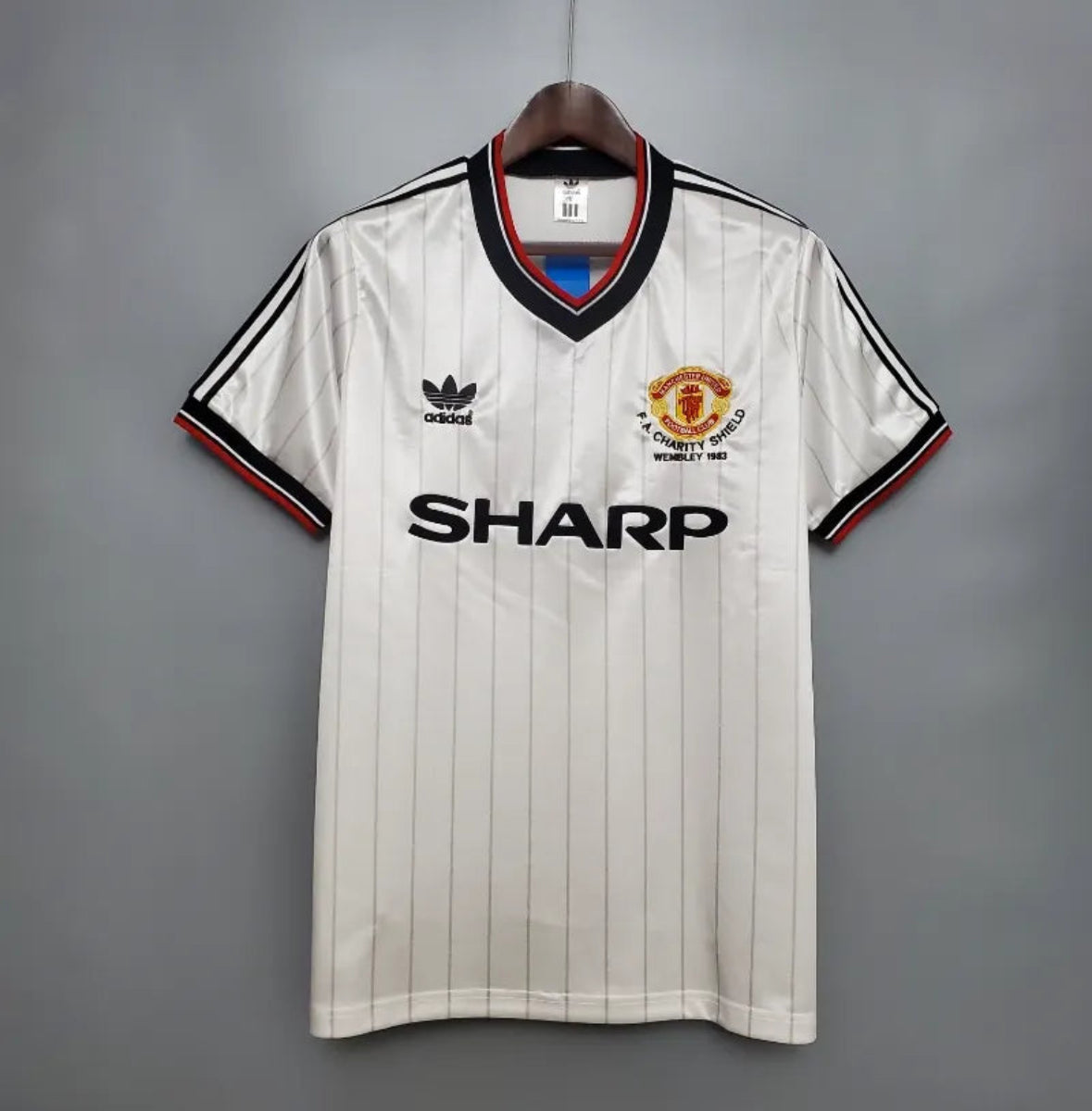 Camiseta Clásica Manchester United FC Visitante 1983