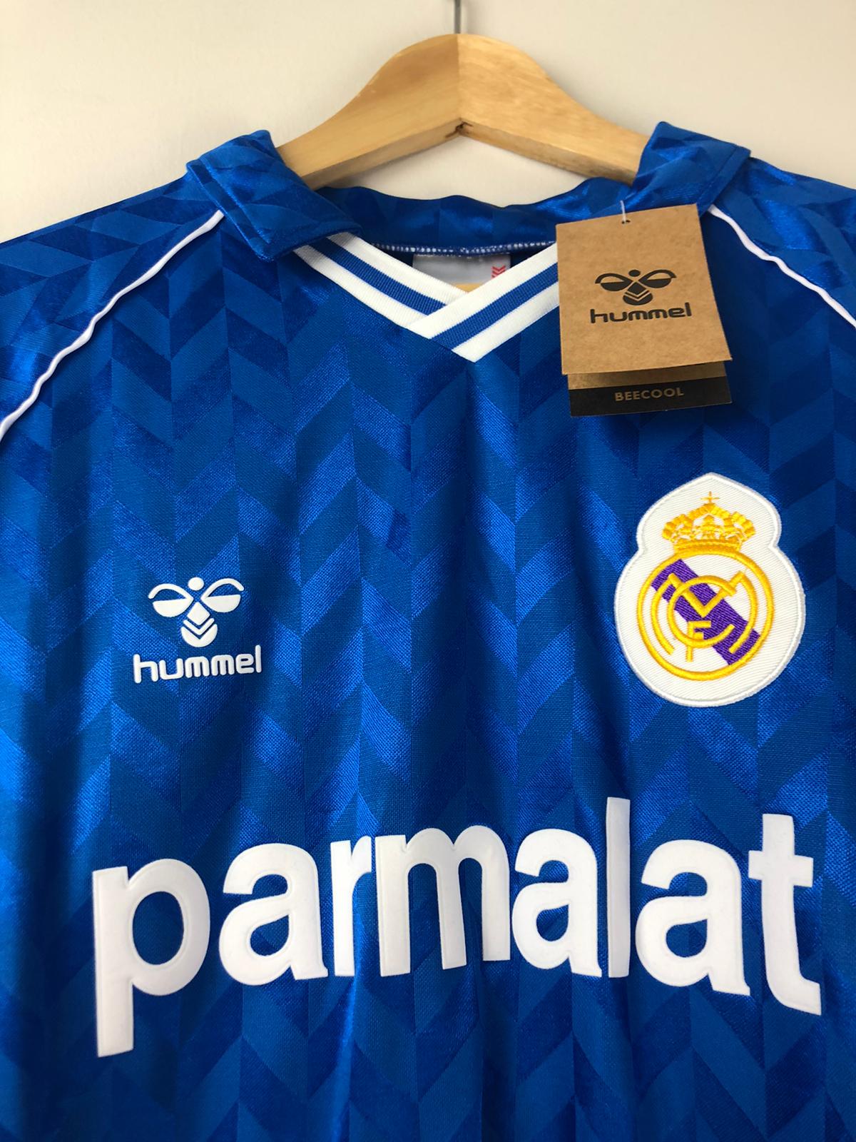 Camiseta Clásica Butrageño Real Madrid Visitante 1986