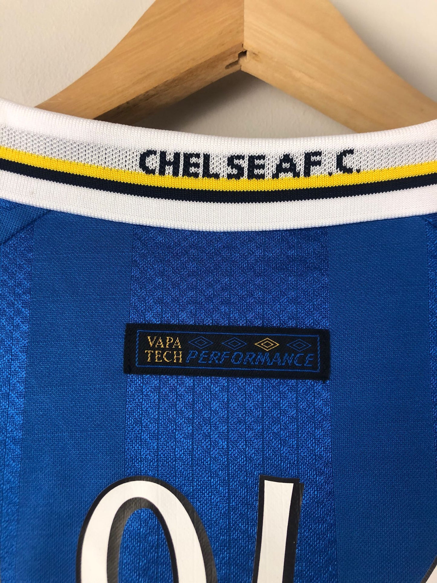 Camiseta Clásica Zola Chelsea FC 1997-99