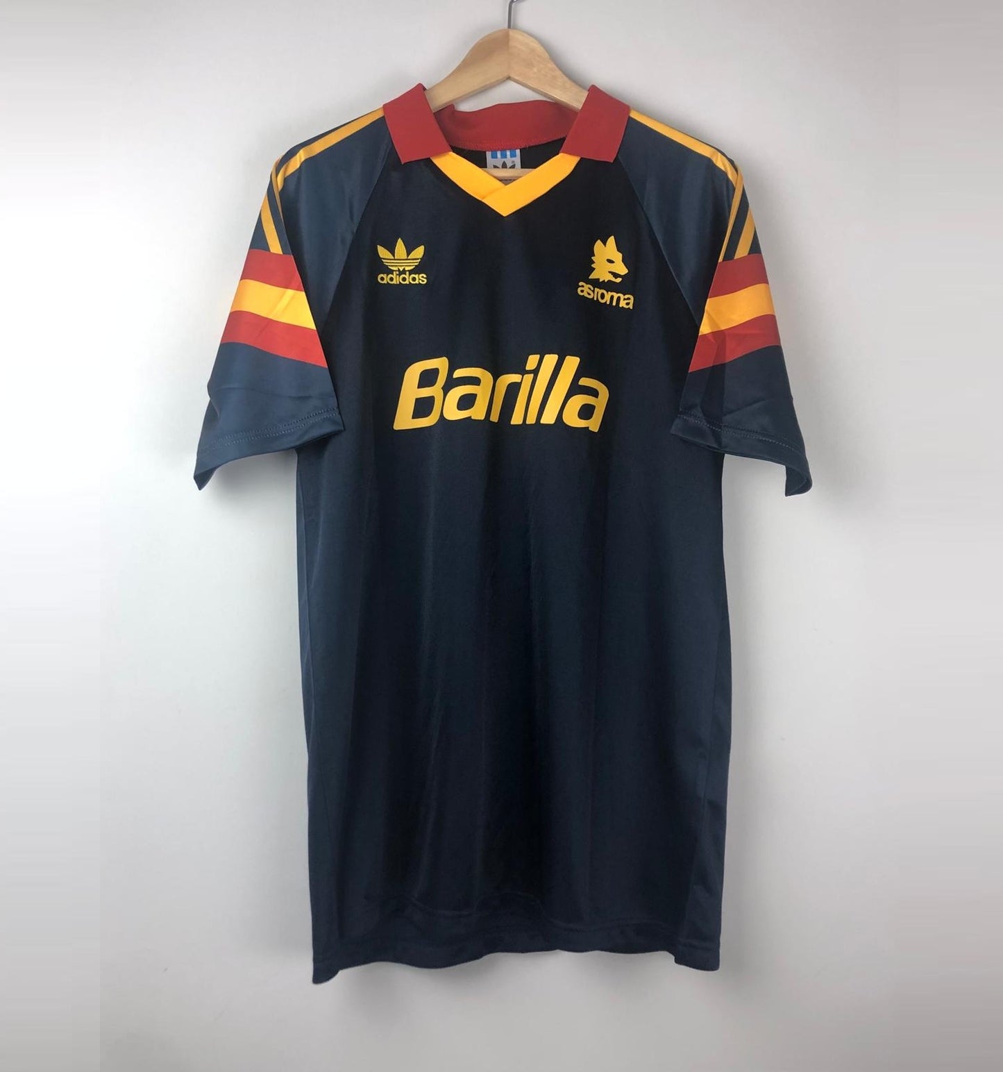 Camiseta Clásica Völler AC Roma Visitante (3ª) 1991-92