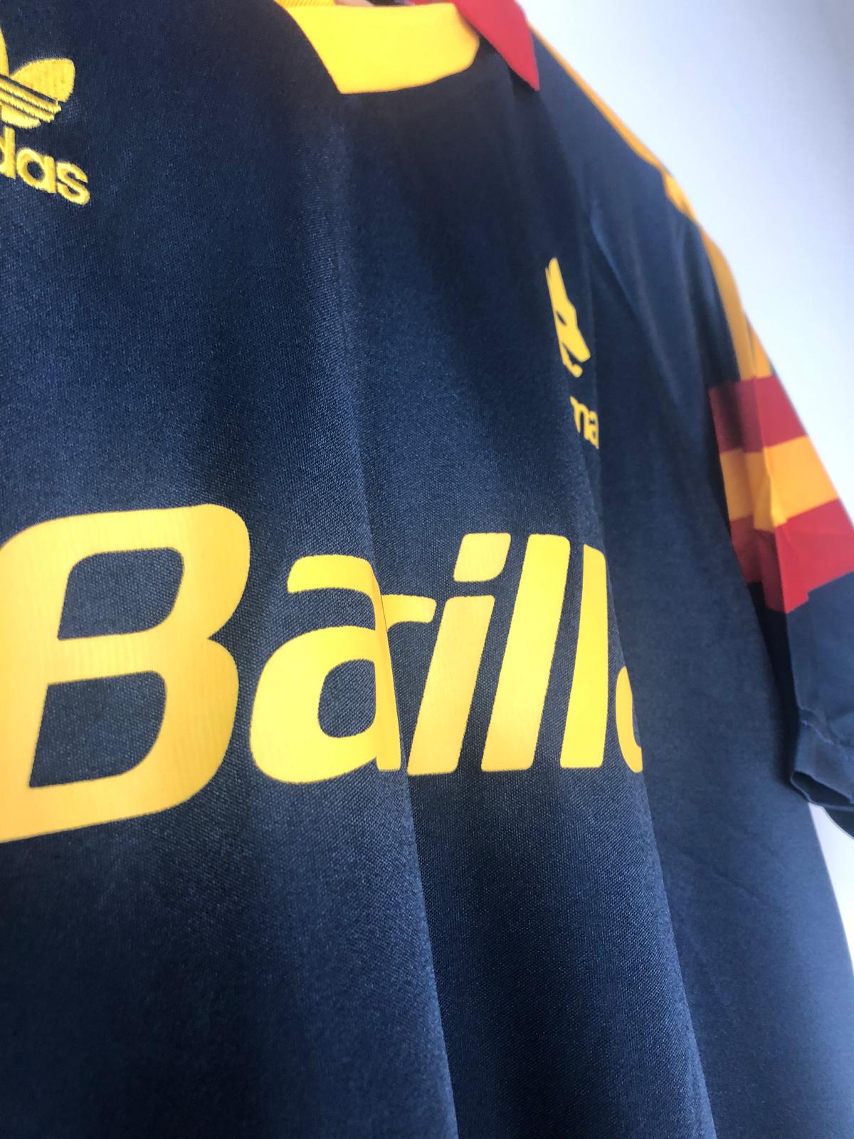 Camiseta Clásica Völler AC Roma Visitante (3ª) 1991-92