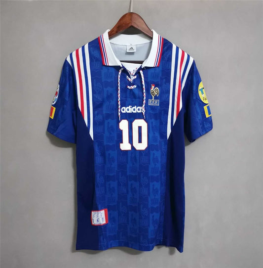 Zidane Camiseta Clásica Francia 1996