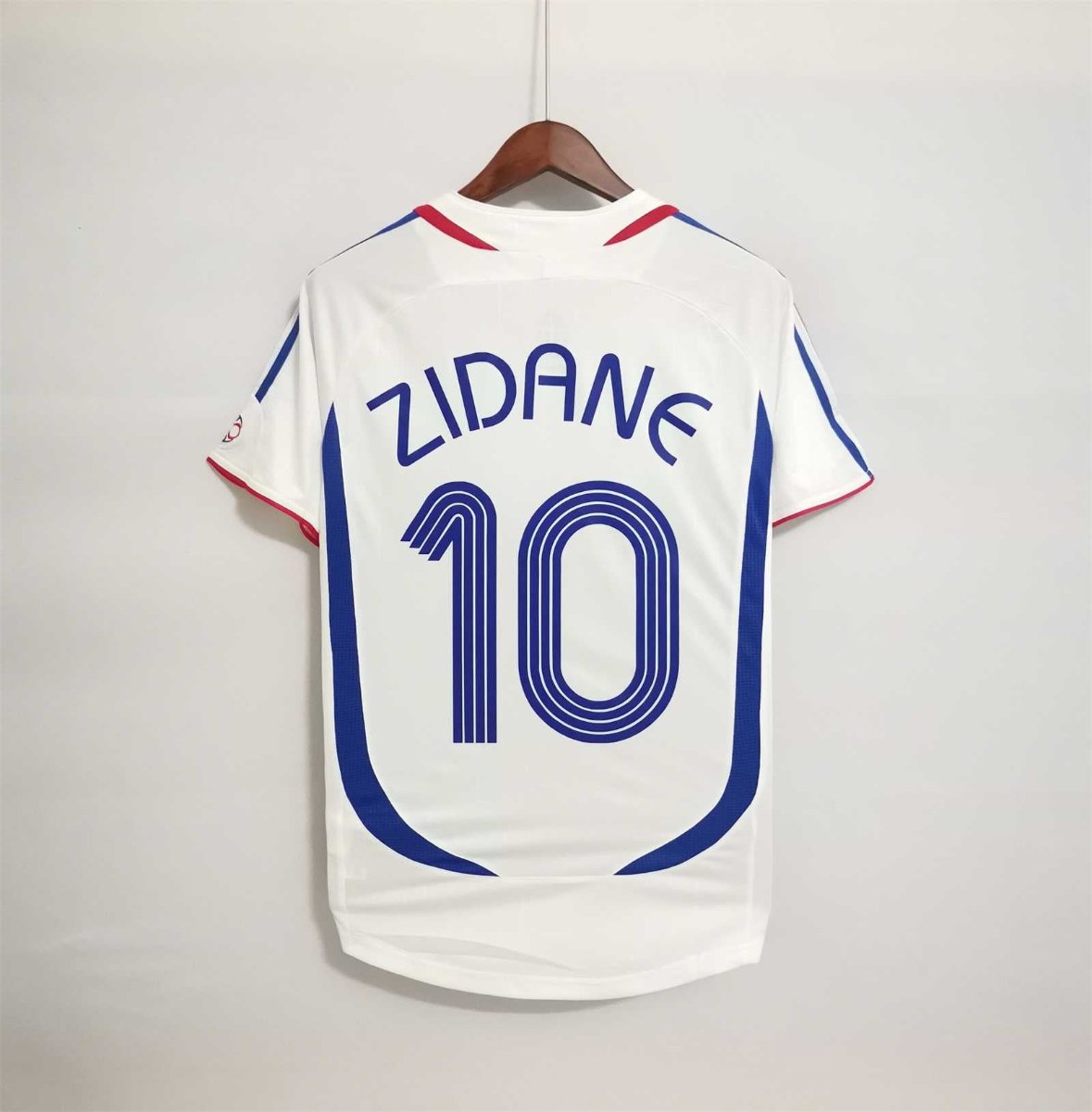 Zidane Camiseta Clásica Francia Visitante 2006