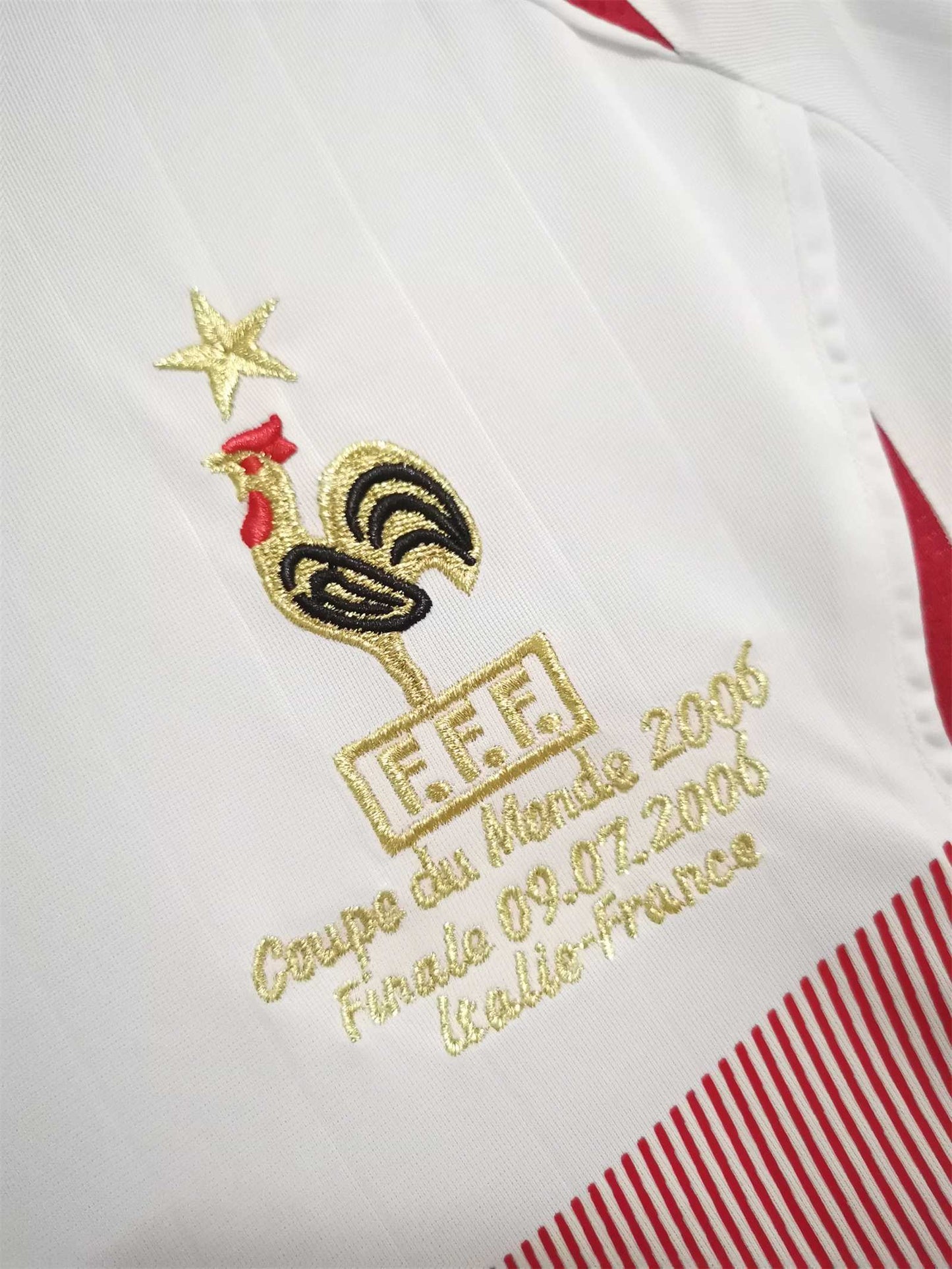 Zidane Camiseta Clásica Francia Visitante 2006