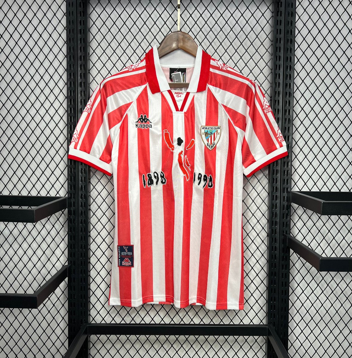 Camiseta Clásica Athletic Club Centenario 1997-98