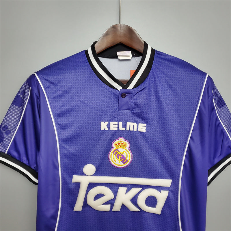 Camiseta Clásica Real Madrid Visitante 1997-98