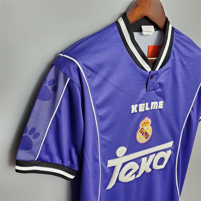 Camiseta Clásica Real Madrid Visitante 1997-98