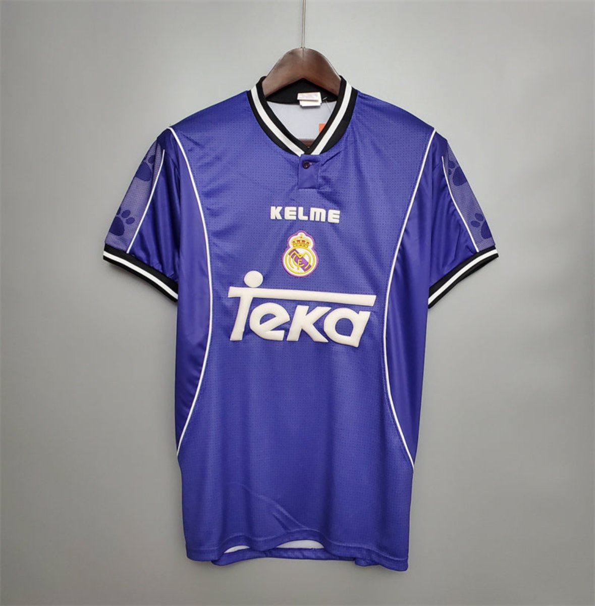 Camiseta Clásica Real Madrid Visitante 1997-98