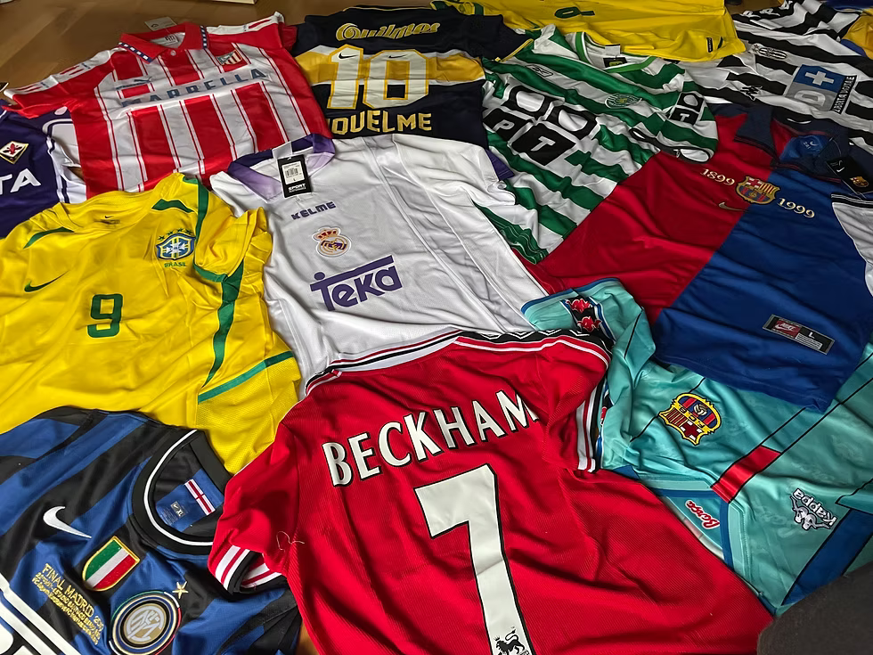 Camisetas retro de fútbol y camisetas clásicas con calidad máxima ⚽👕