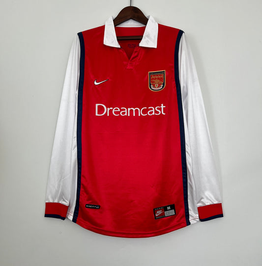 Camiseta Clásica Arsenal FC Manga Larga 2000-01