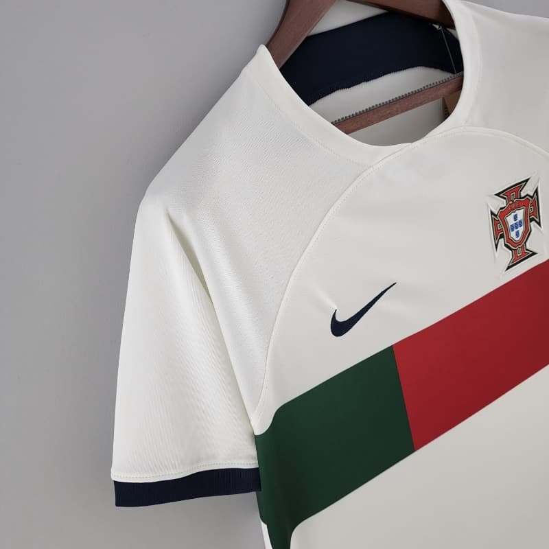 Camiseta Clásica Portugal Visitante 2022