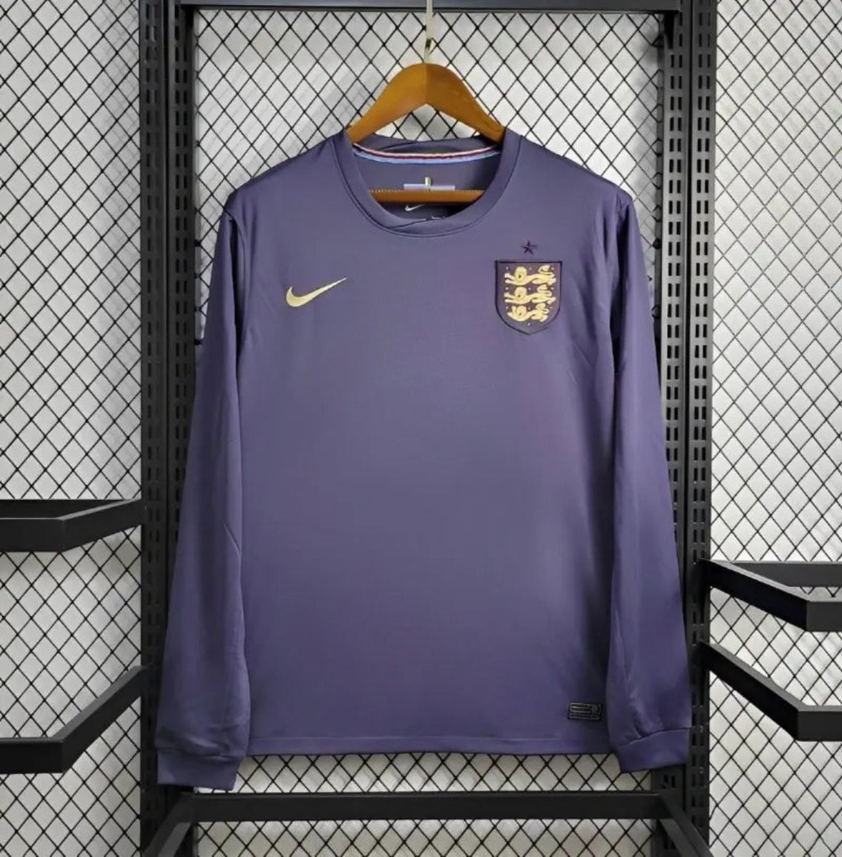 Camiseta Clásica Inglaterra Visitante Manga Larga 2024