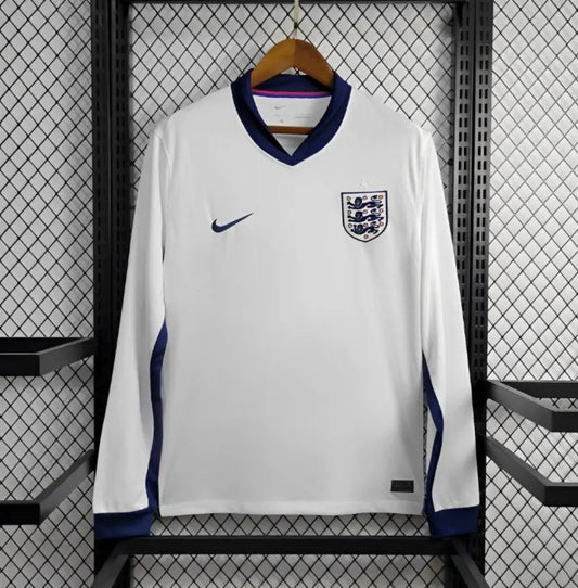 Camiseta Clásica Inglaterra Manga Larga 2024