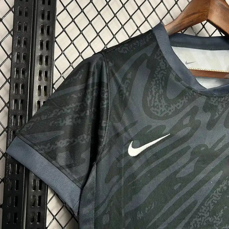 Camiseta Clásica Portugal Portero Negra 2024