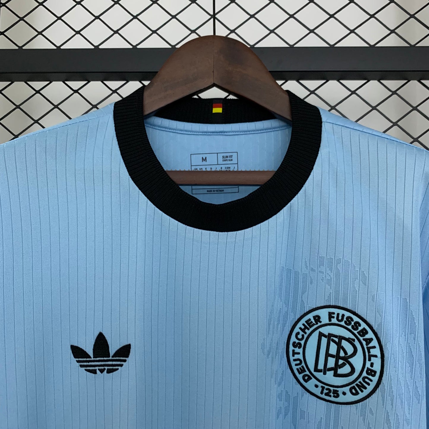 Camiseta Clásica Alemania 125 Aniversartio Azul  2025