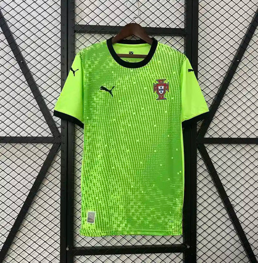 Camiseta Clásica Portugal Portero Verde 2025