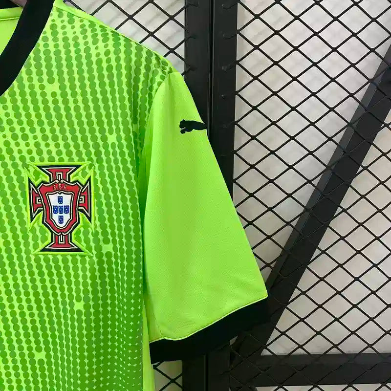 Camiseta Clásica Portugal Portero Verde 2025