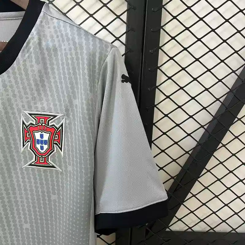 Camiseta Clásica Portugal Portero Gris 2025