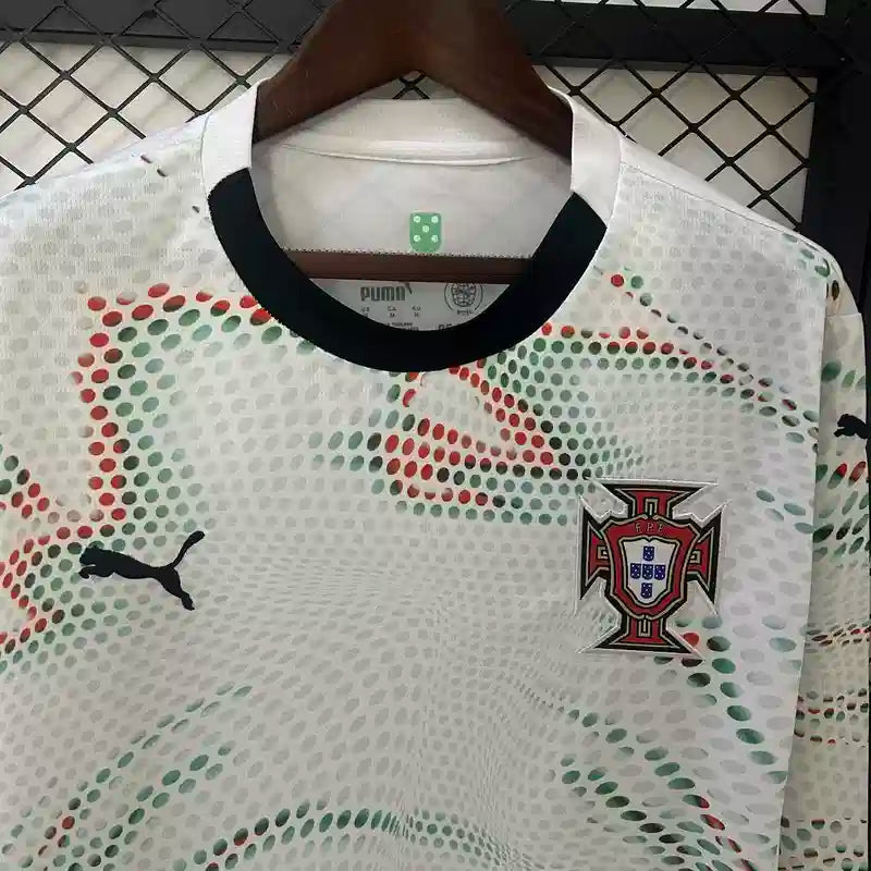 Camiseta Clásica Portugal Visitante Manga Larga 2025