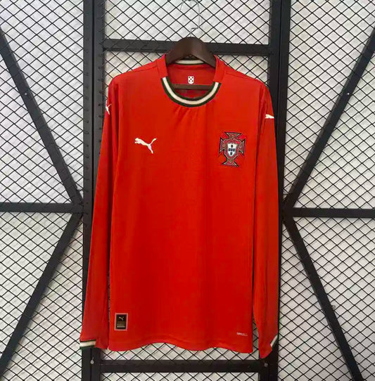Camiseta Clásica Portugal Manga Larga 2025