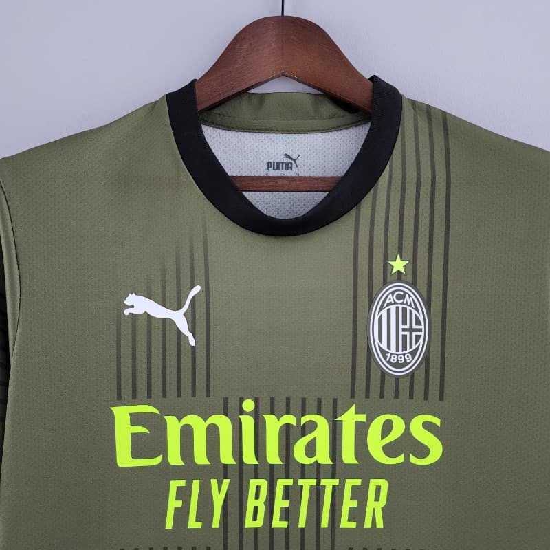 Camiseta Clásica AC Milán Visitante (3ª) 2022-23