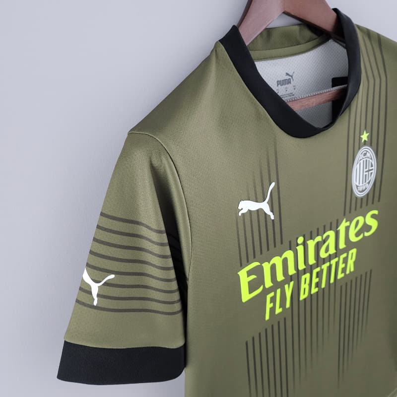 Camiseta Clásica AC Milán Visitante (3ª) 2022-23