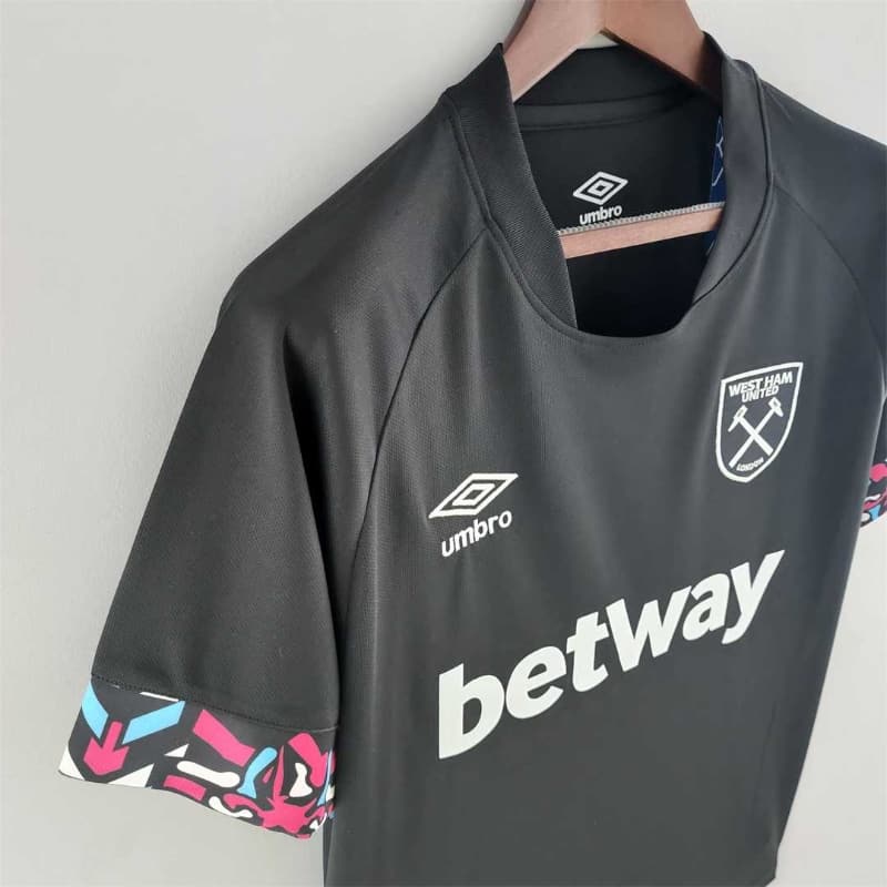 Camiseta Clásica West Ham United FC Visitante 2022-23